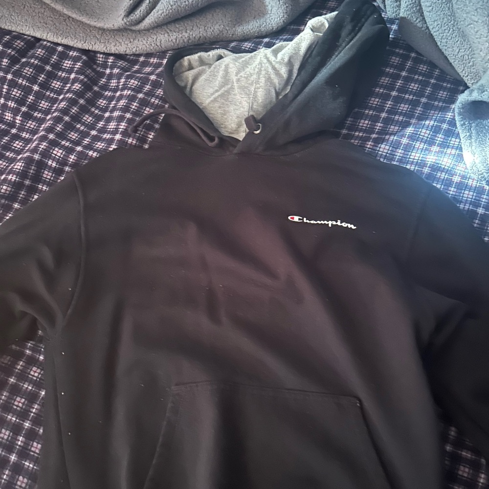 Champion Black Men's Hoodie